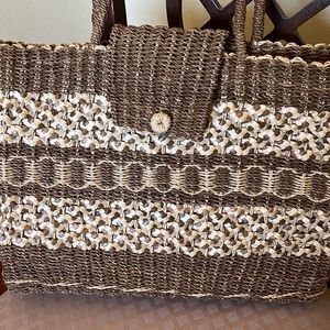 Straw Tote Bag